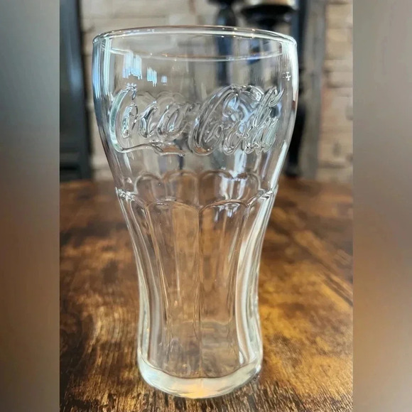 VINTAGE: Coca Cola | tall clear glass - Picture 3 of 9